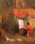 William Holbrook Beard Self Portrait in the Studio oil painting